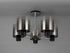 Brooks Semi Flush Light 5 Light